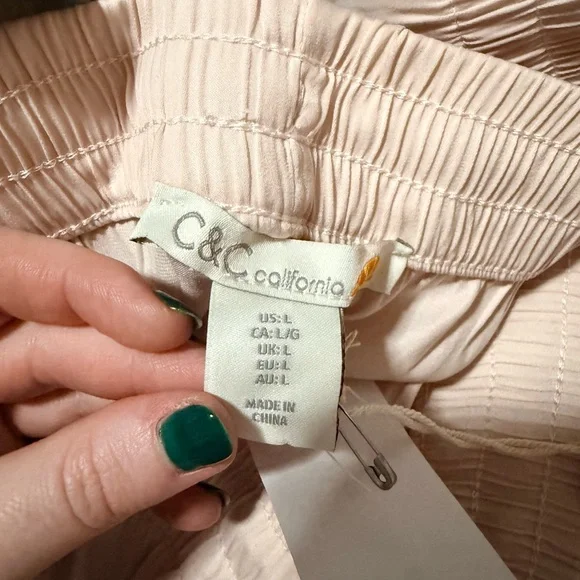 C&C California Light Tan Pants - Picture 3 of 3